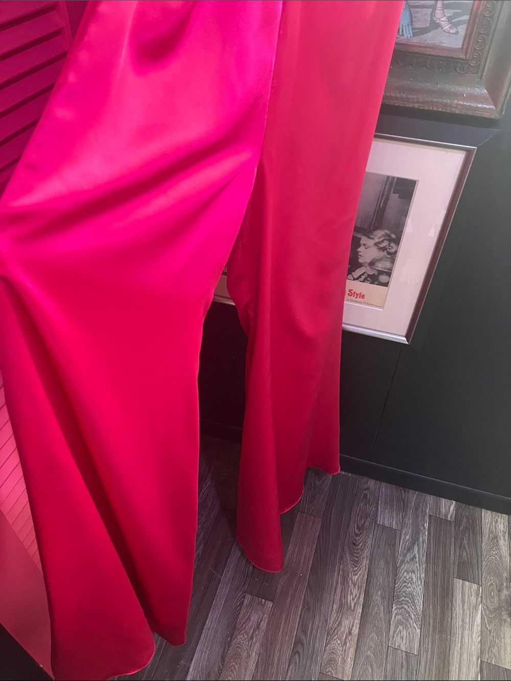 MORI LEE PAPARAZZI JUMPSUIT HIDDEN PANTS THAT LOOK LIKE A GOWN - Picture 16 of 16